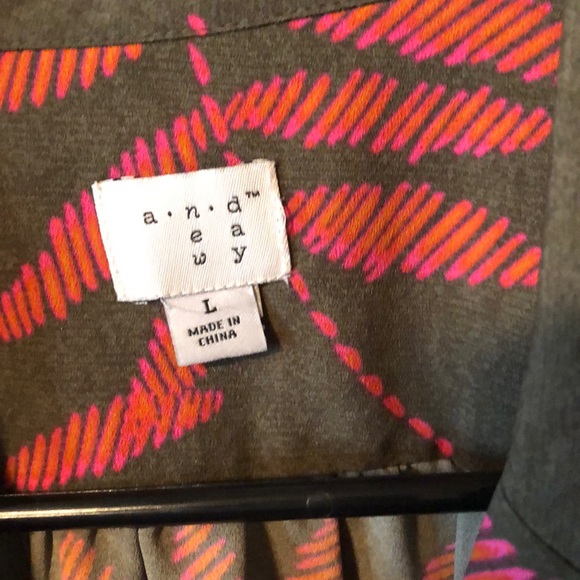 Green button down - Picture 4 of 5